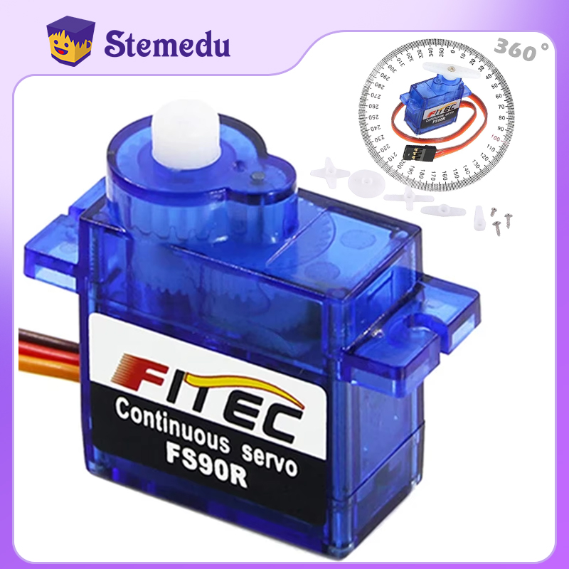 Model Kit Ship - Feetech Mini FS90R Micro Servo Rotazione