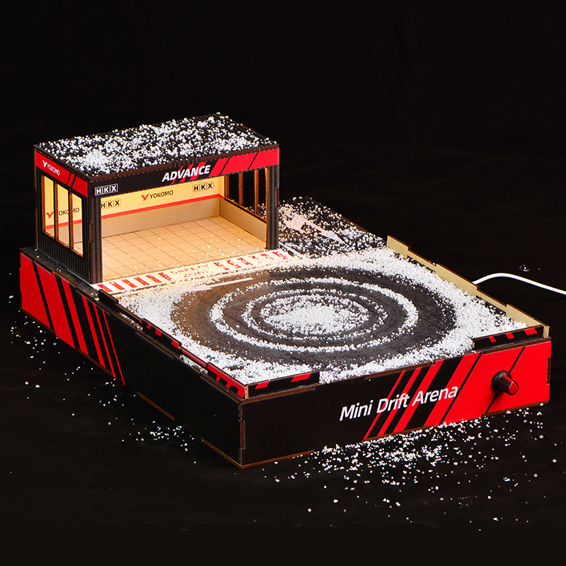 Model Kit Cars - Diorama Fai-da-te Scala 1:64 con Pista