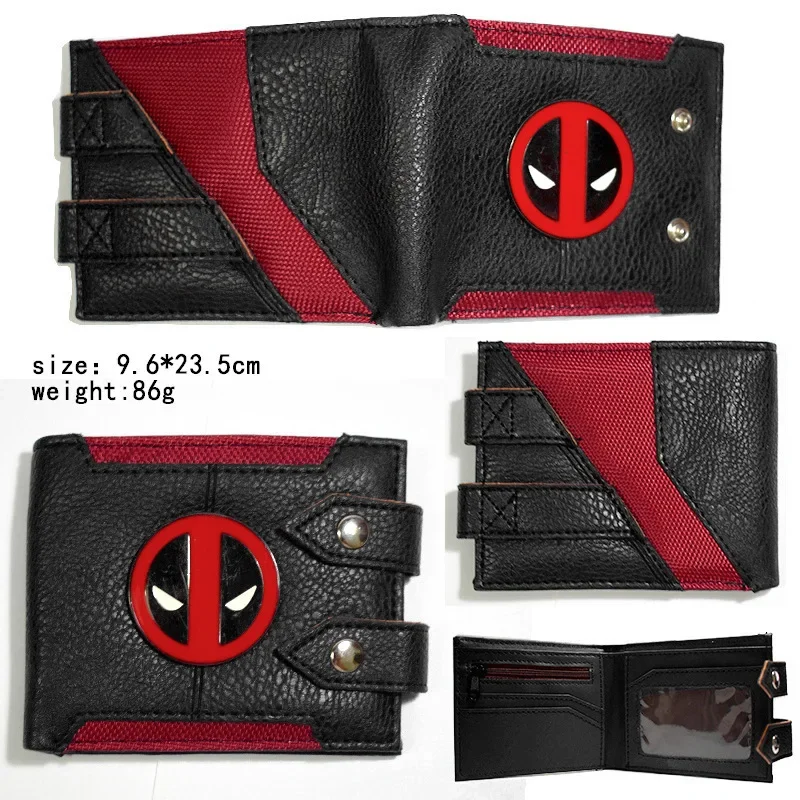 Model Kit Deadpool - Portafoglio Pieghevole Deadpool Serie Supereroi Avengers,
