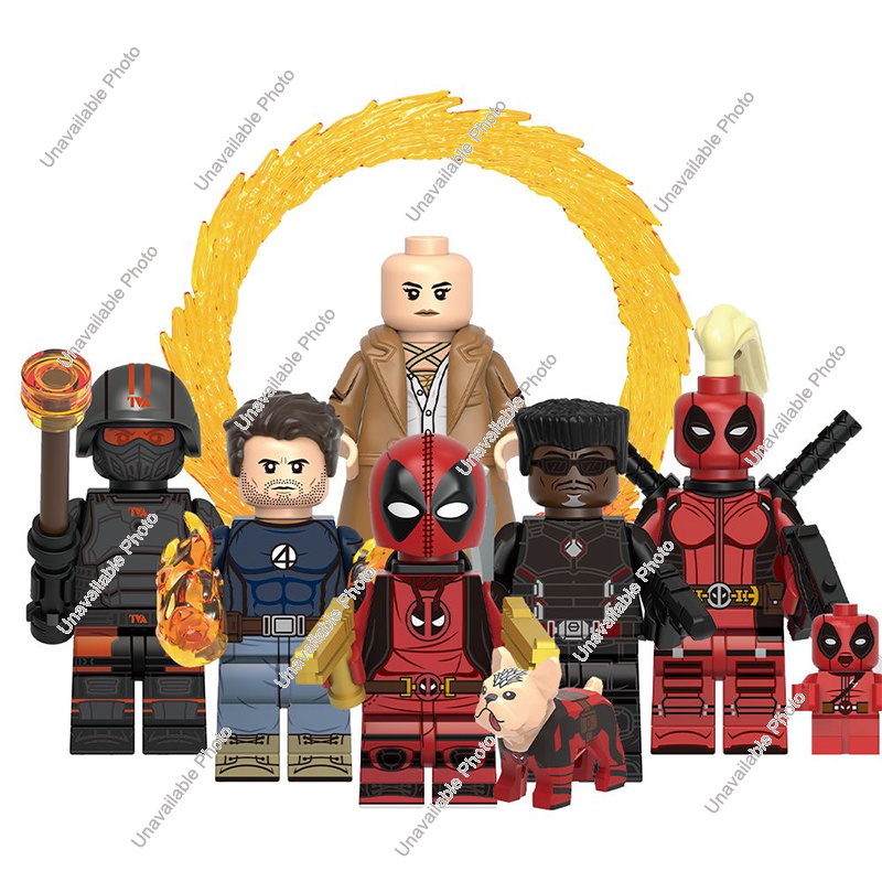 Model Kit Deadpool - Blocchi da costruzione dei personaggi classici