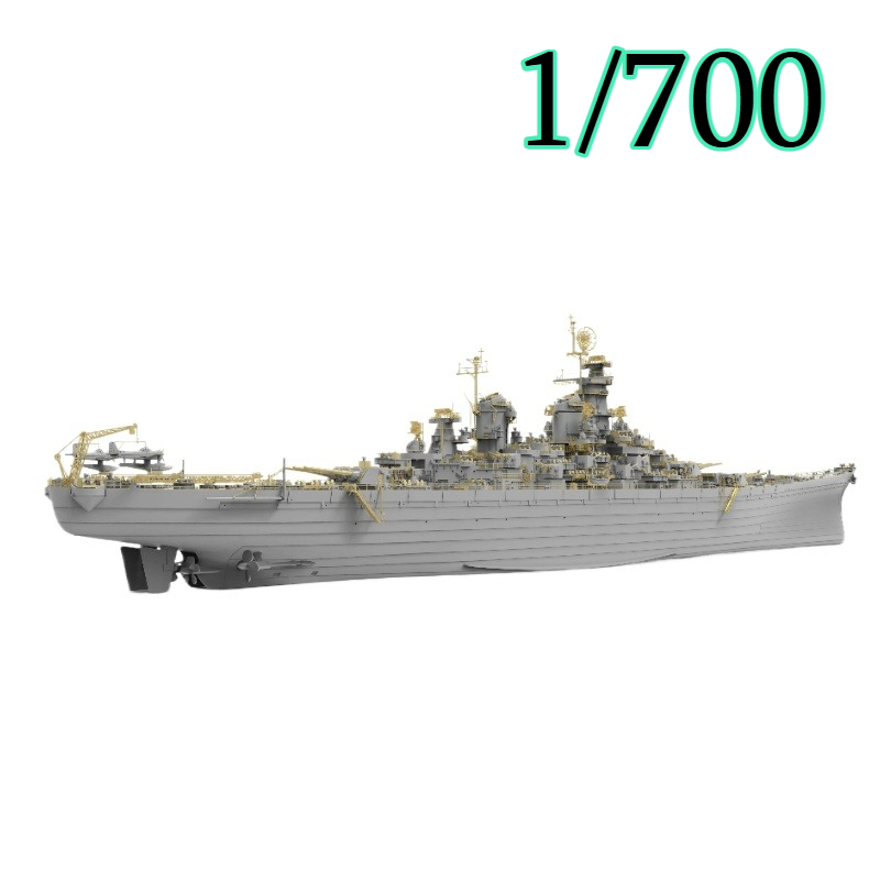 Model Kit Uss Missouri - 1/700 USS Missouri Corazzata Modello Kit