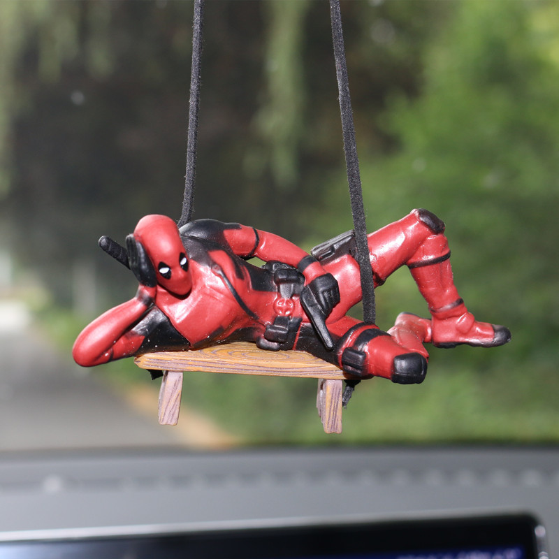 Model Kit Deadpool - Marvel Deadpool Ciondolo specchietto retrovisore per
