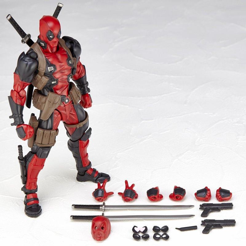 Model Kit Deadpool - Nuova Action Figure Revoltech Deadpool con