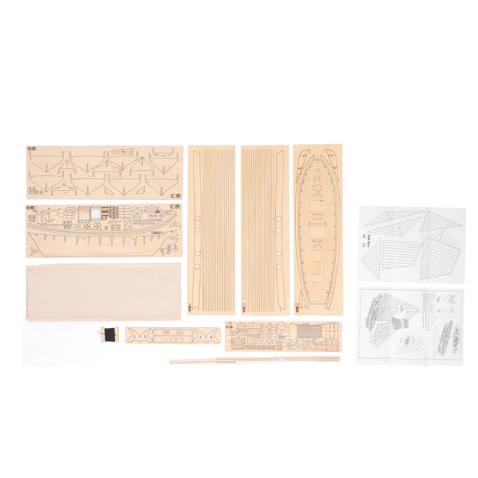 Model Kit Ship - Kit Barca a Vela in Legno