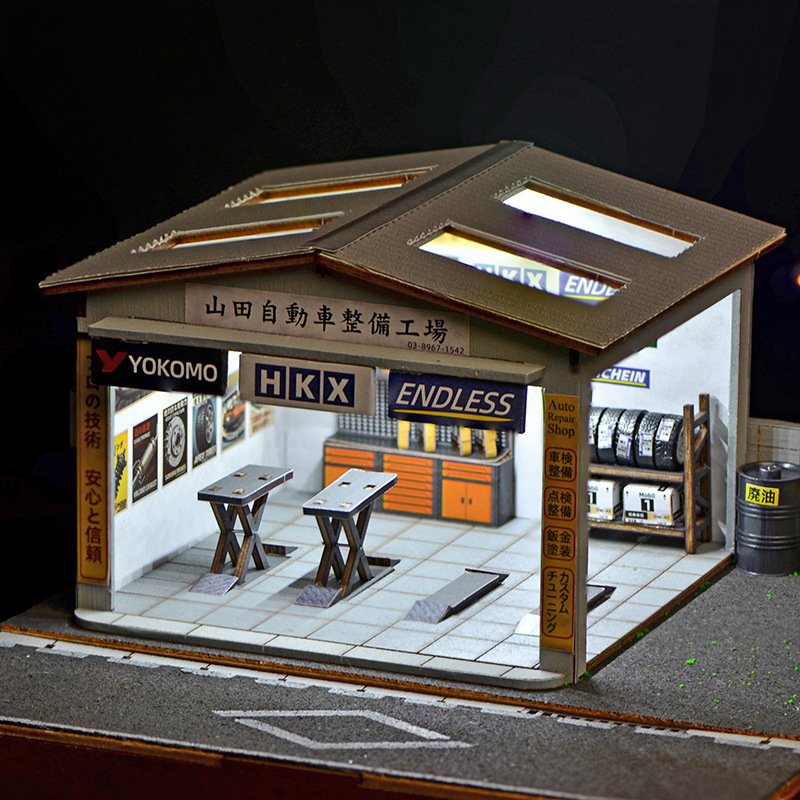 Kit Diorama Officina Auto in S - Model Kit Cars recensione e prezzo