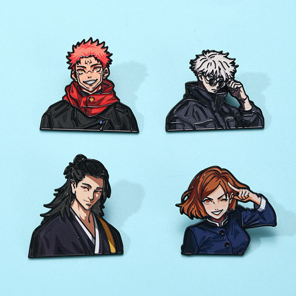 Set di 4 Spille Anime Jujutsu  - Model Kit Jujutsu Kaisen recensione e prezzo