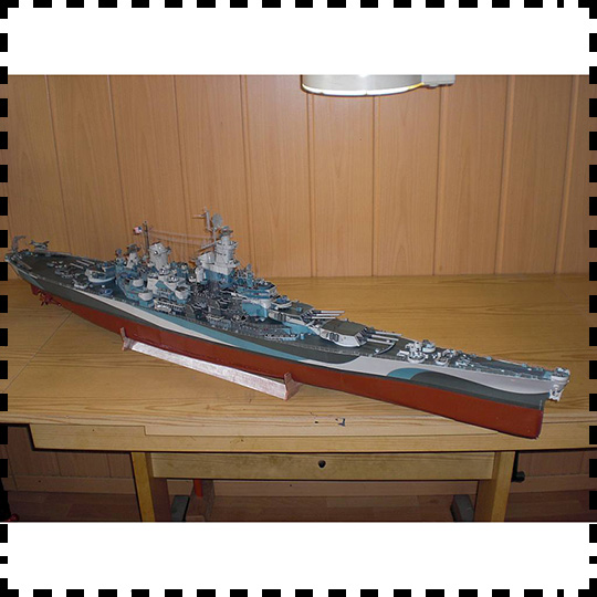 1:200 scala USS colorado (BB-6 - Model Kit Uss Missouri recensione e prezzo