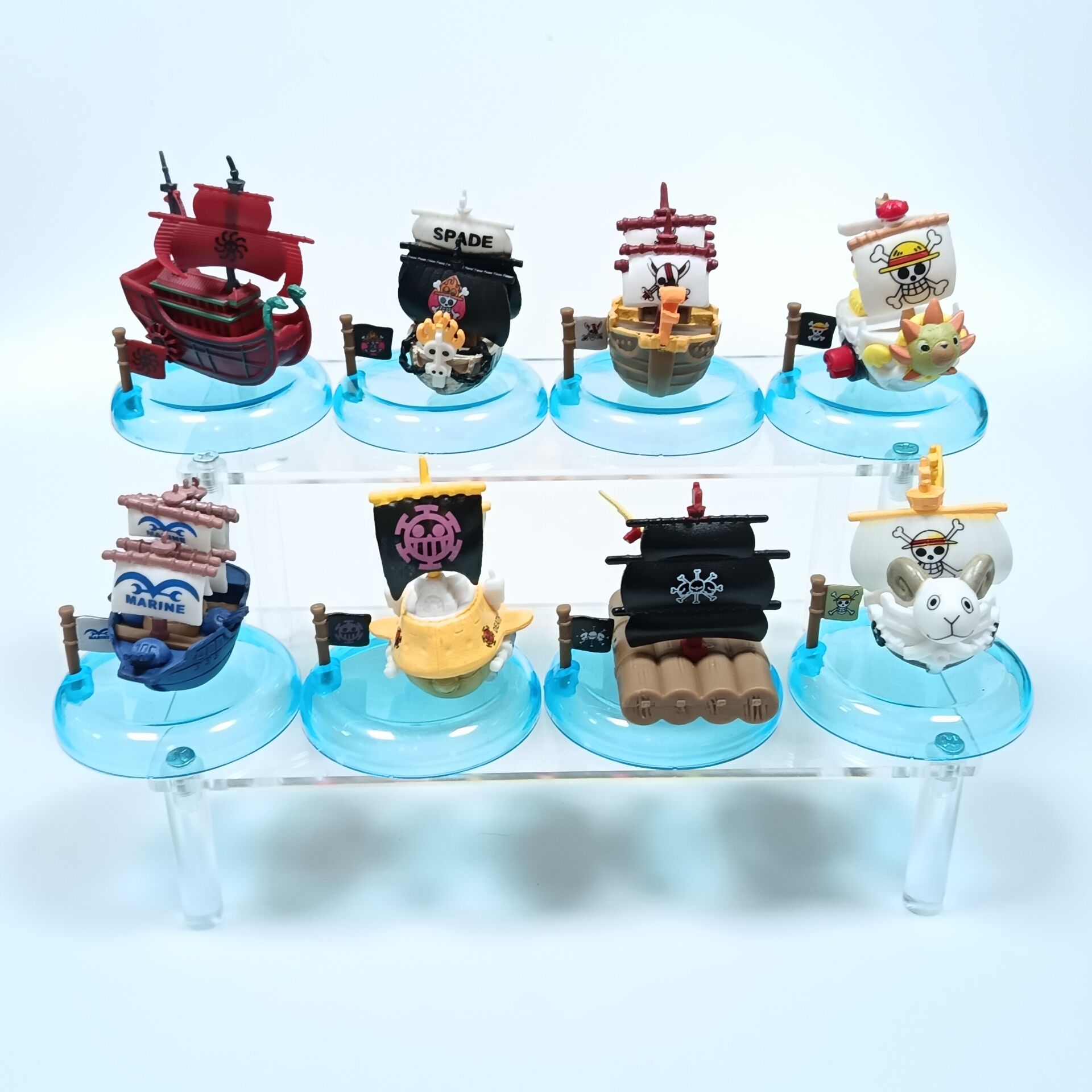 8 Personaggi Anime Pirata con  - Model Kit Ship recensione e prezzo