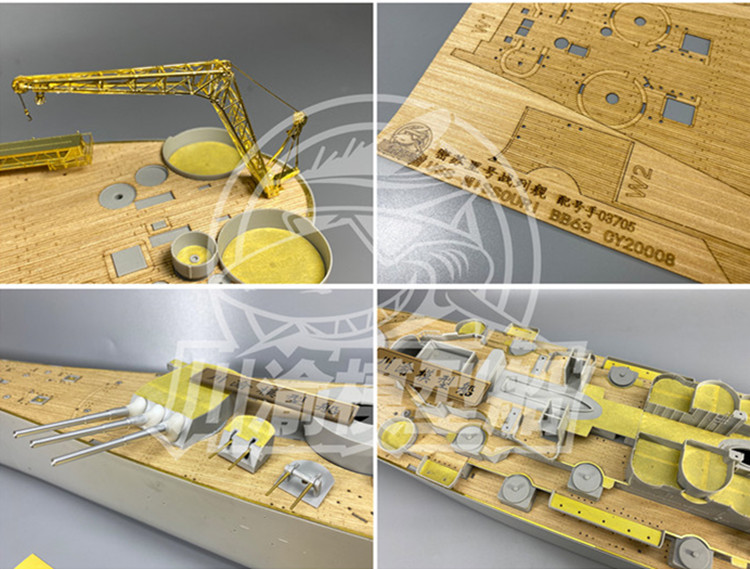 Set di aggiornamento in scala  - Model Kit Uss Missouri recensione e prezzo