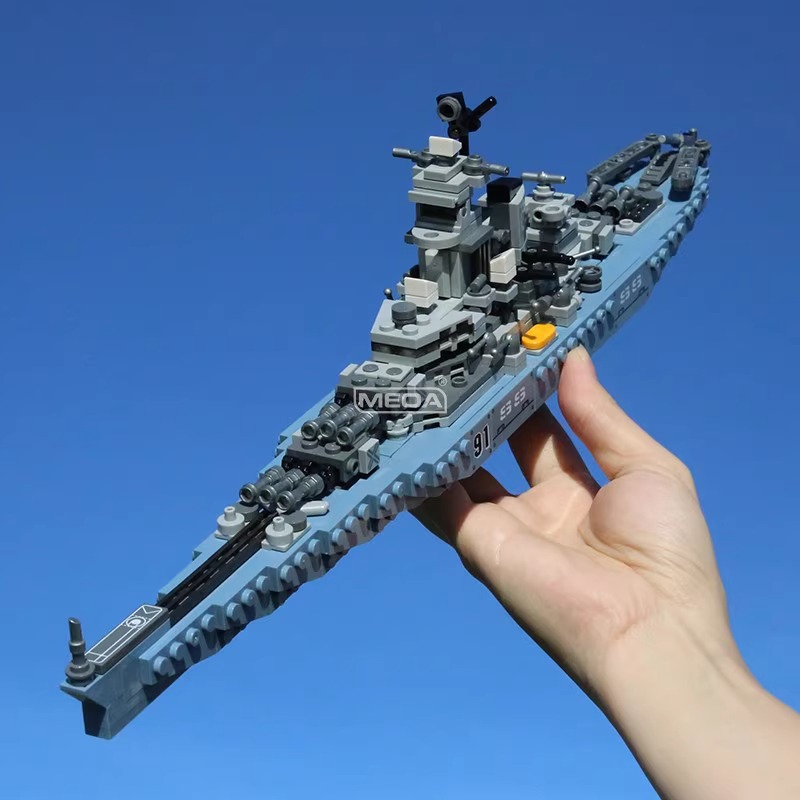 630 Pezzi USS Missouri BB-63 K - Model Kit Uss Missouri recensione e prezzo