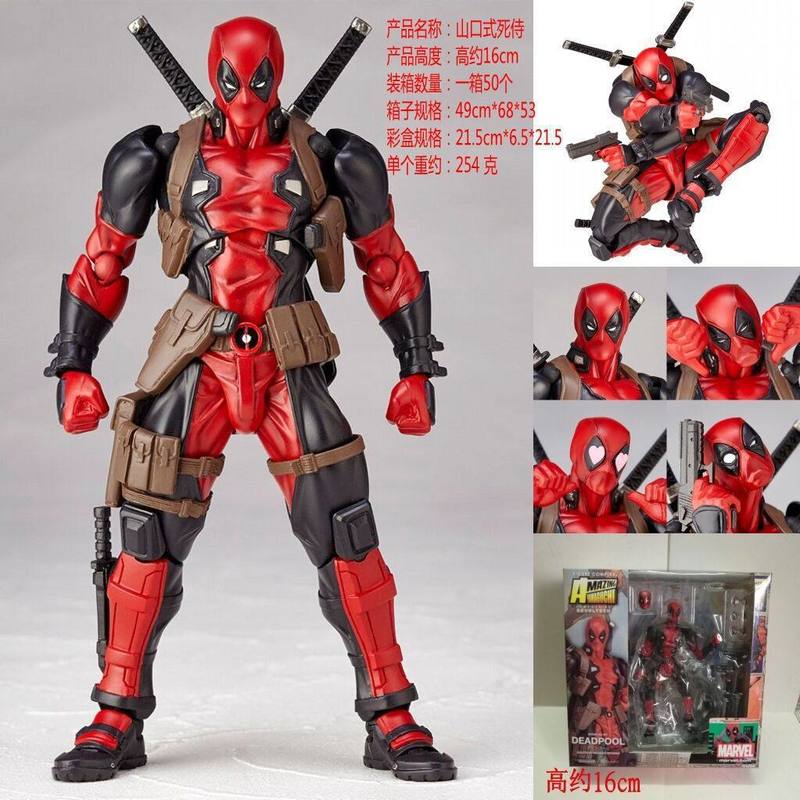 Nuova Action Figure Revoltech  - Model Kit Deadpool recensione e prezzo