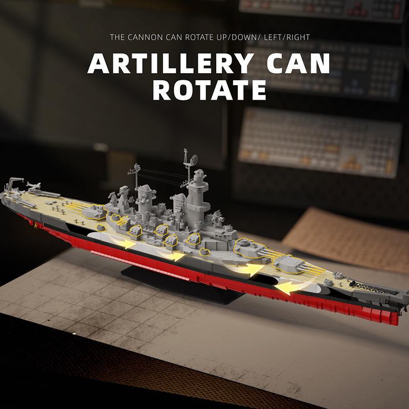 Set di Blocchi da Costruzione  - Model Kit Uss Missouri recensione e prezzo